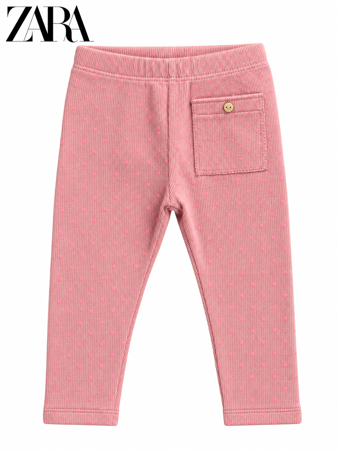 ZR Pink Dots Legging For Girls
