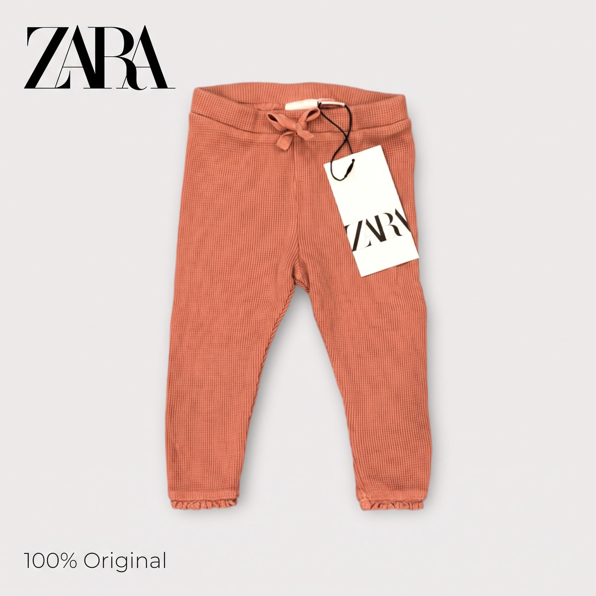 ZR Textured Tie Knot Legging For Girls