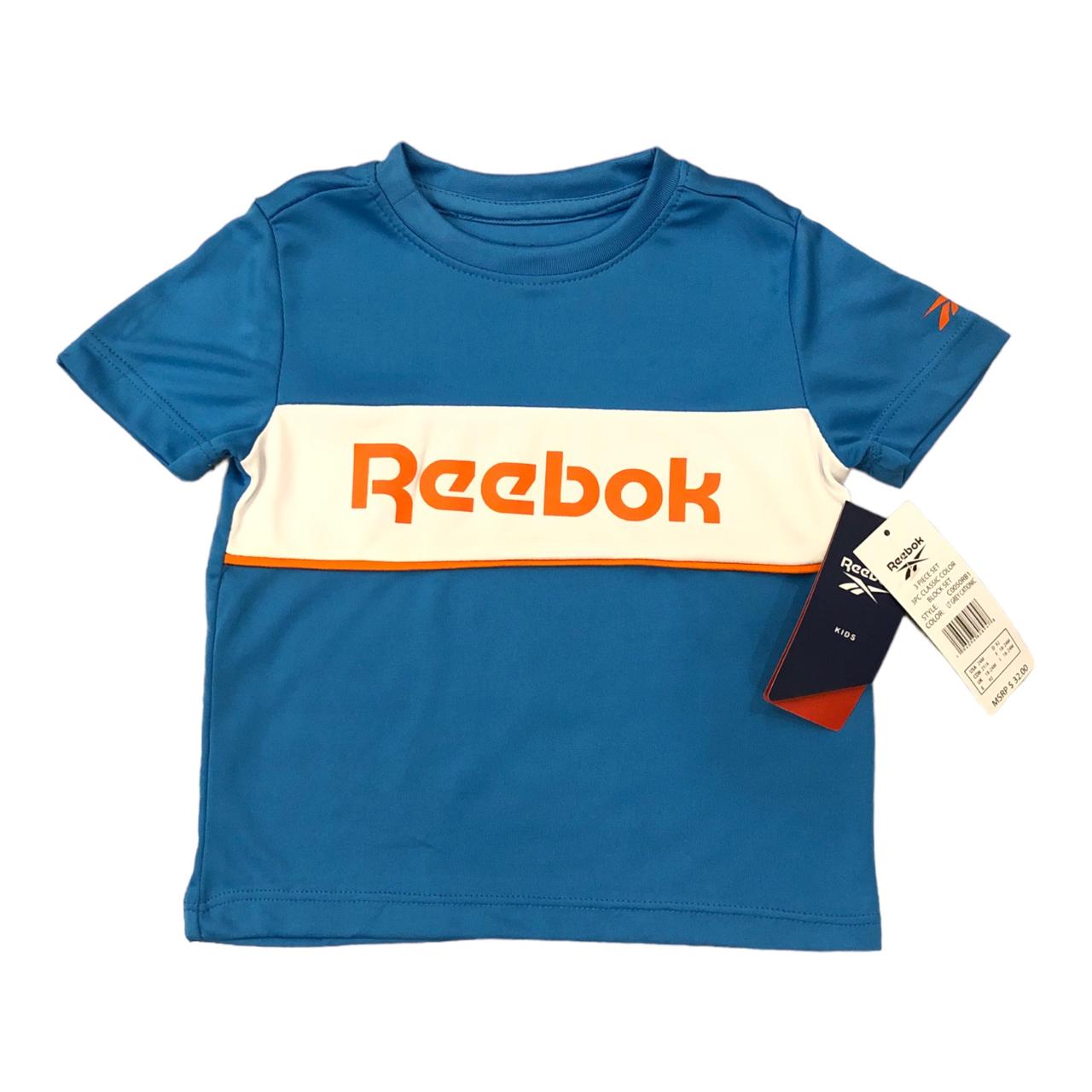 RBK Kids Performance T-Shirt Sky Blue